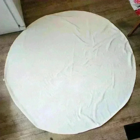 Summer and Rose Roundie Towel Orange Floral 57in 145cm - Picture 2 of 2